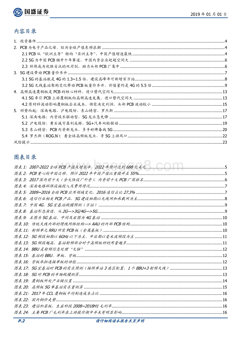 5G系列报告之PCB深度：5G，中国PCB的下一个十年赛道.pdf_第2页
