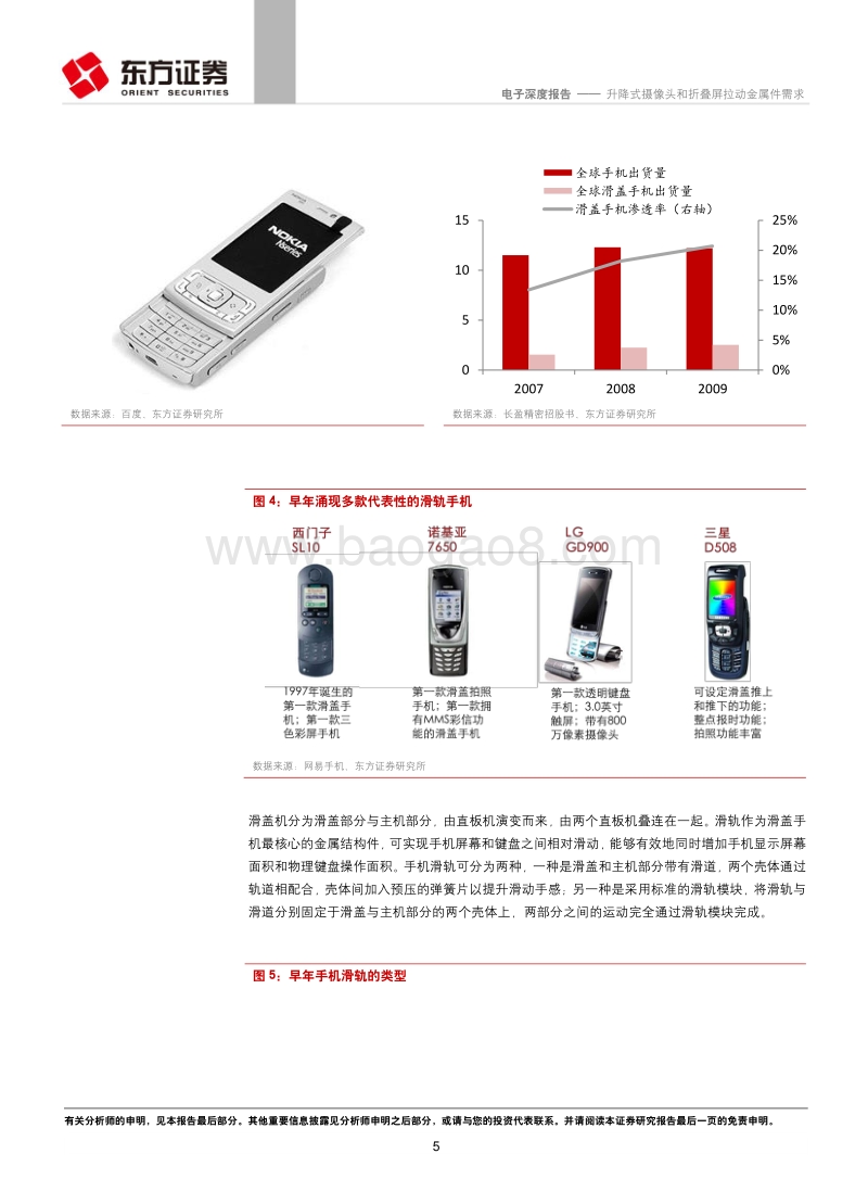 电子行业深度报告：升降式摄像头和折叠屏拉动金属件需求.pdf_第5页