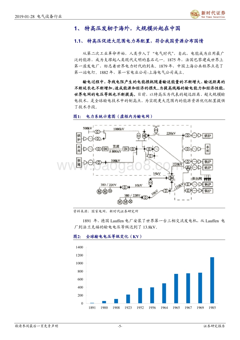 特高压行业研究：特高压重启在即，设备龙头投资机会显现.pdf_第5页