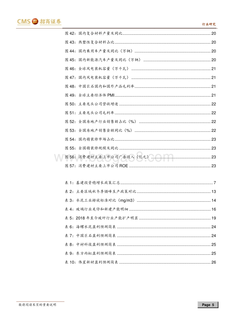 建材行业2019年度投资策略：千淘万漉虽辛苦，吹尽狂沙始到金.pdf_第5页
