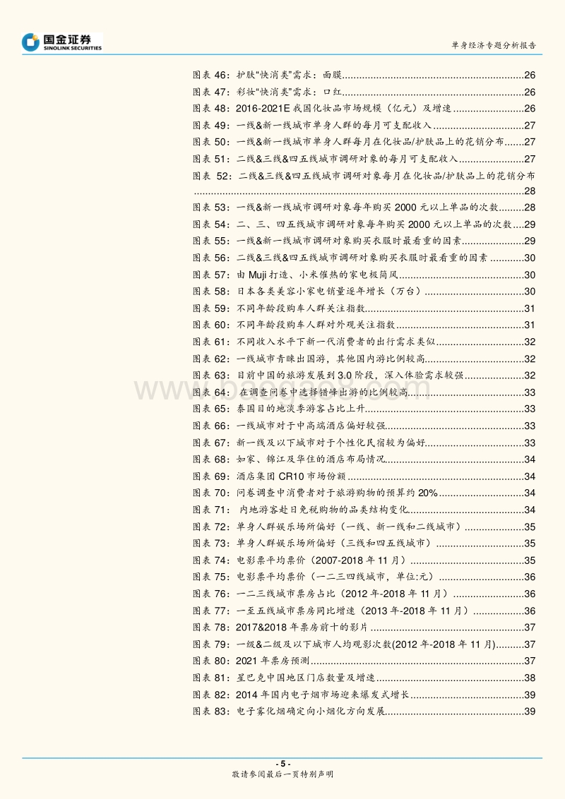 20190211-国金证券-国金证券单身经济专题研究报告：单身经济崛起，消费新势力抬头（2019-02-12）.pdf_第5页