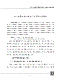 2018年中国虚拟现实产业发展形势展望.pdf