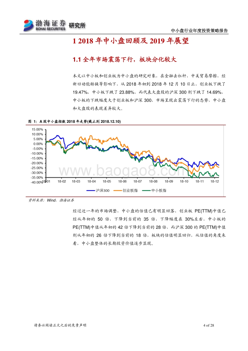 中小盘行业年度投资策略报告：冬去春来，挖掘细分成长龙头.pdf_第4页