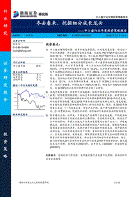 中小盘行业年度投资策略报告：冬去春来，挖掘细分成长龙头.pdf