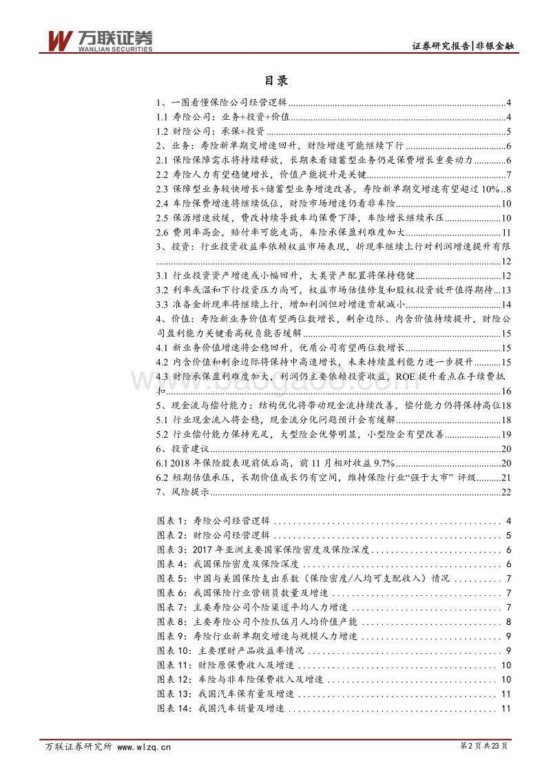 保险行业2019年度策略报告：寿险复苏在即，财险压力犹存.pdf_第2页
