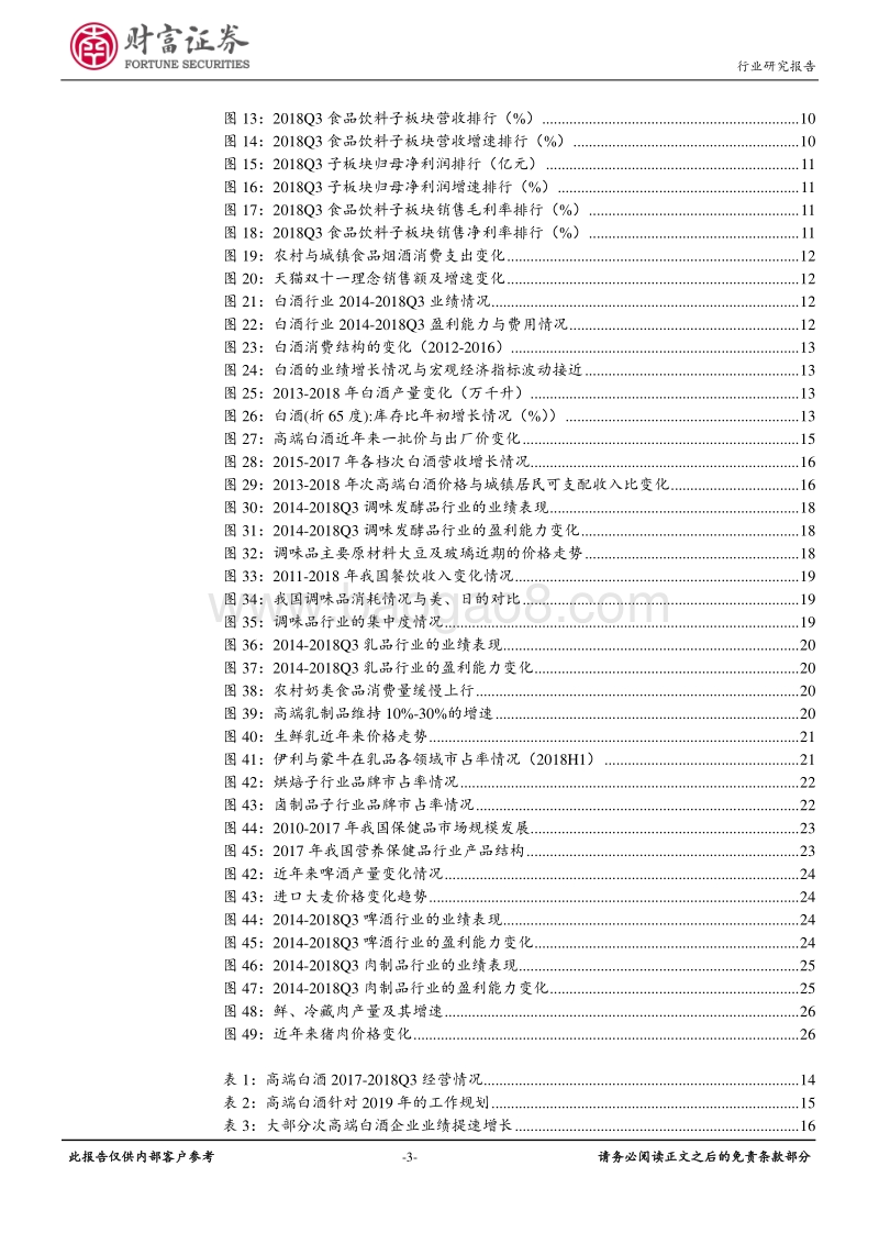 食品饮料行业2019年度策略报告：关注龙头，关注内生成长性.pdf_第3页