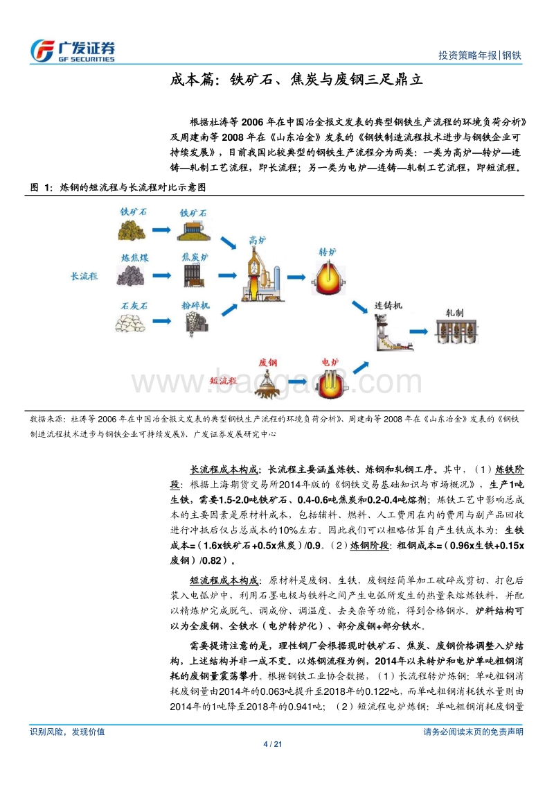 钢铁2019年投资策略之成本：供需格局分化，原材料端差异演进.pdf_第4页