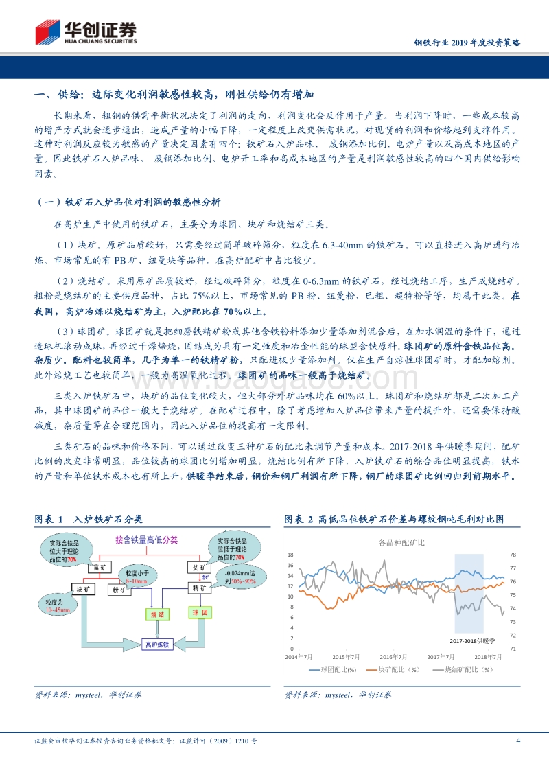 钢铁行业2019年度投资策略：什么样的利润是均衡利润，什么样的公司能脱颖而出.pdf_第4页