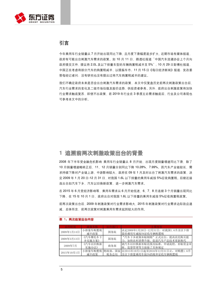 汽车与零部件行业：复盘历史，假设刺激政策出台后的投资选择.pdf_第5页