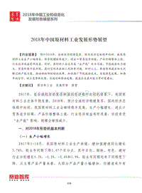 2018年中国原材料工业发展形势展望.pdf