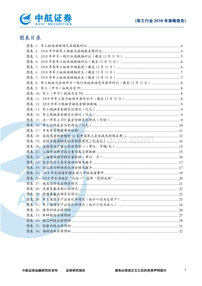 军工行业2019年策略报告：暗流汹涌，破浪前行.pdf_第3页