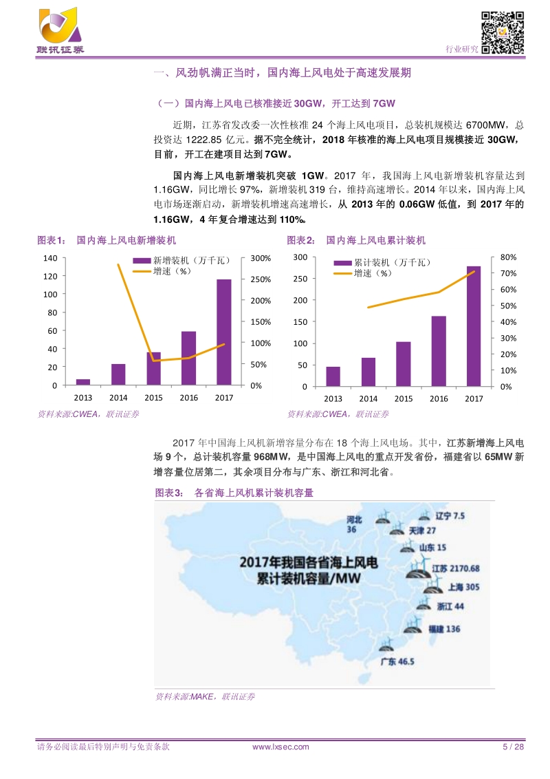 海上风电专题之二：风劲帆满正当时，欧洲海上风电研究.pdf_第5页