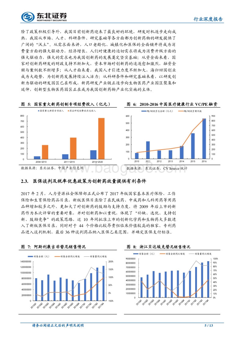 2019年医药行业投资策略报告：创新驱动，引领药企成长.pdf_第5页