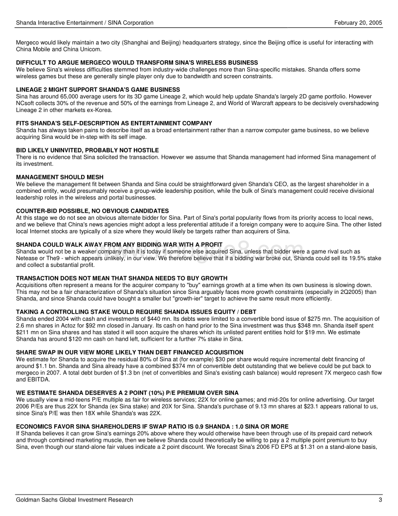 高盛：盛大并购新浪案的财务报告.pdf_第3页