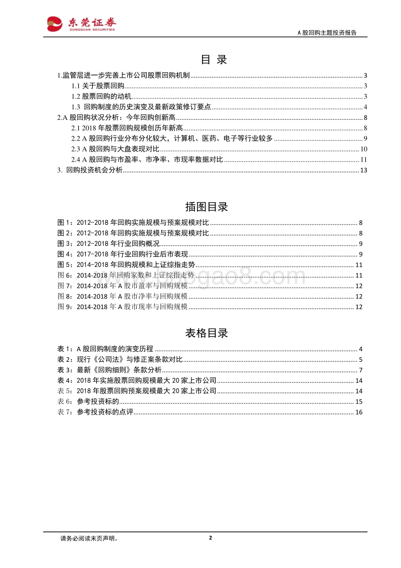 A股股票回购专题：制度完善，机会渐显.pdf_第2页