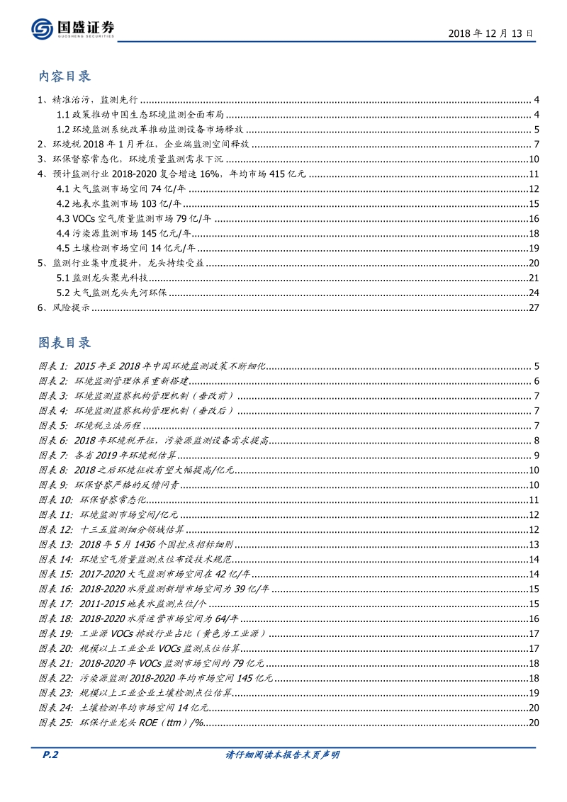 环境监测深度：精准治污，监测先行.pdf_第2页