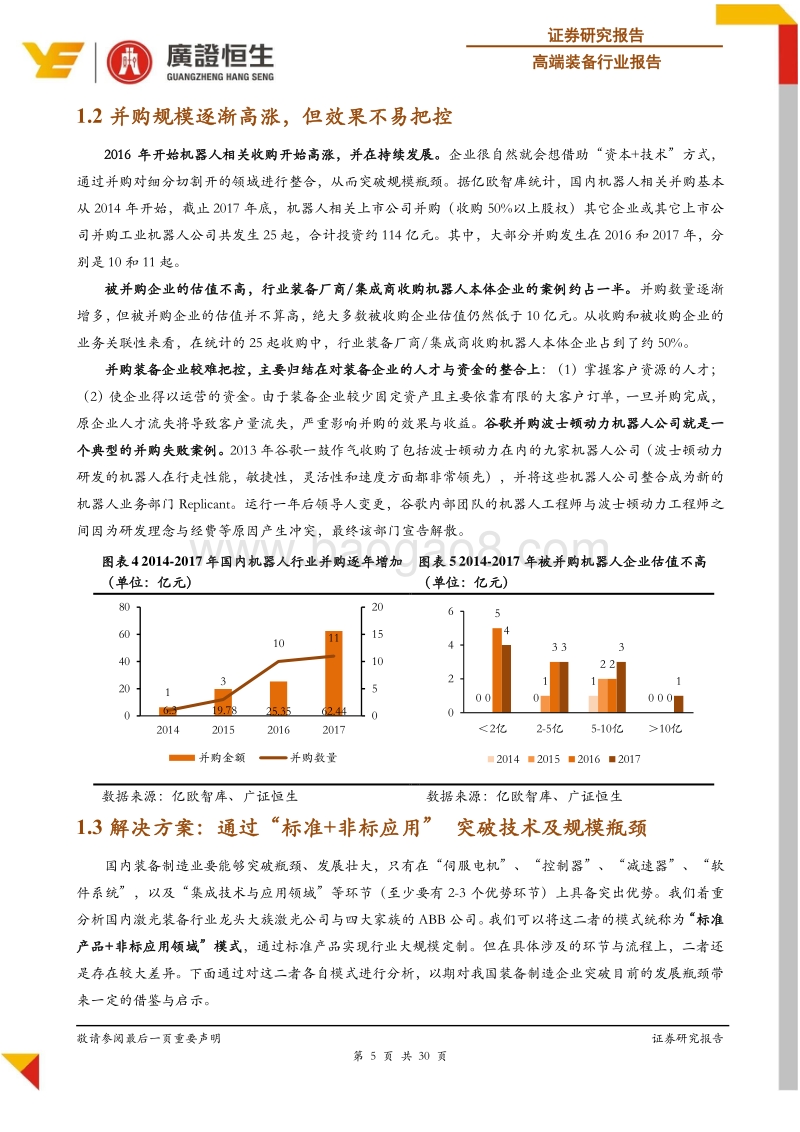 高端装备行业报告：装备企业瓶颈突破，“标准产品+大行业应用”是核心.pdf_第5页