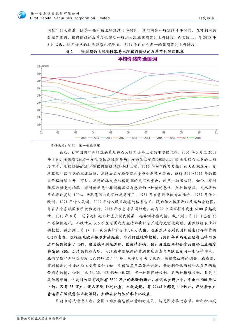 强烈看空19年利率债市场：今年不用担心GDP更应关注CPI.pdf_第3页