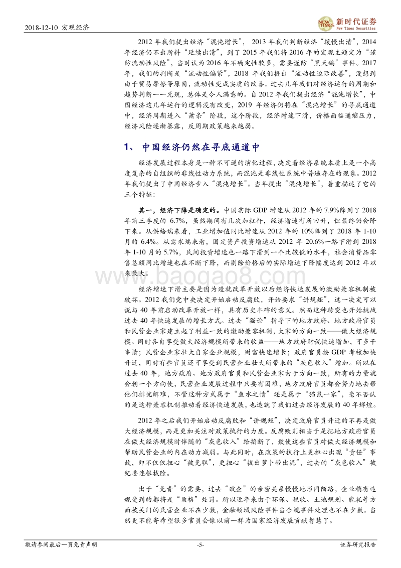 新时代2019年中国经济金融展望：备战经济萧条.pdf_第5页