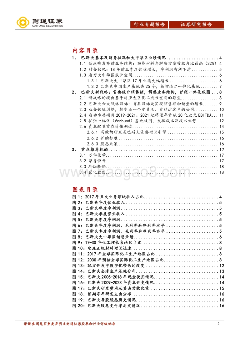 海外公司看全球化工景气（二）：巴斯夫新战略：实现高效益运营，与中国化工市场共增长.pdf_第2页