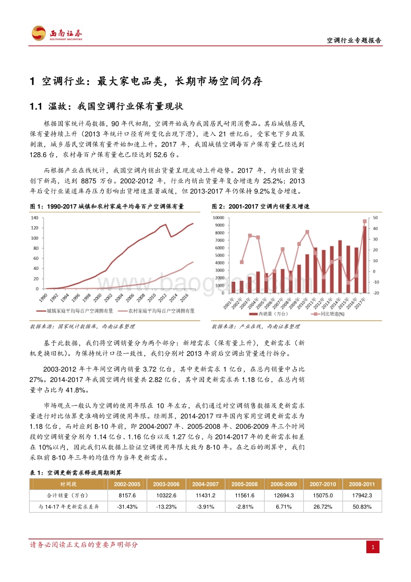 空调行业专题报告：不畏浮云遮望眼，风物长宜放眼量.pdf_第5页