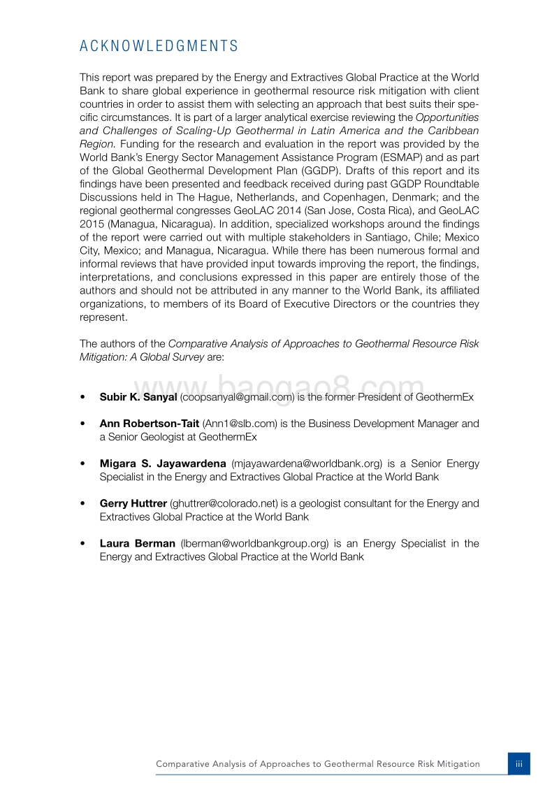 对地热资源风险缓解方式的比较分析：一项全球调查（英文版）.pdf_第5页