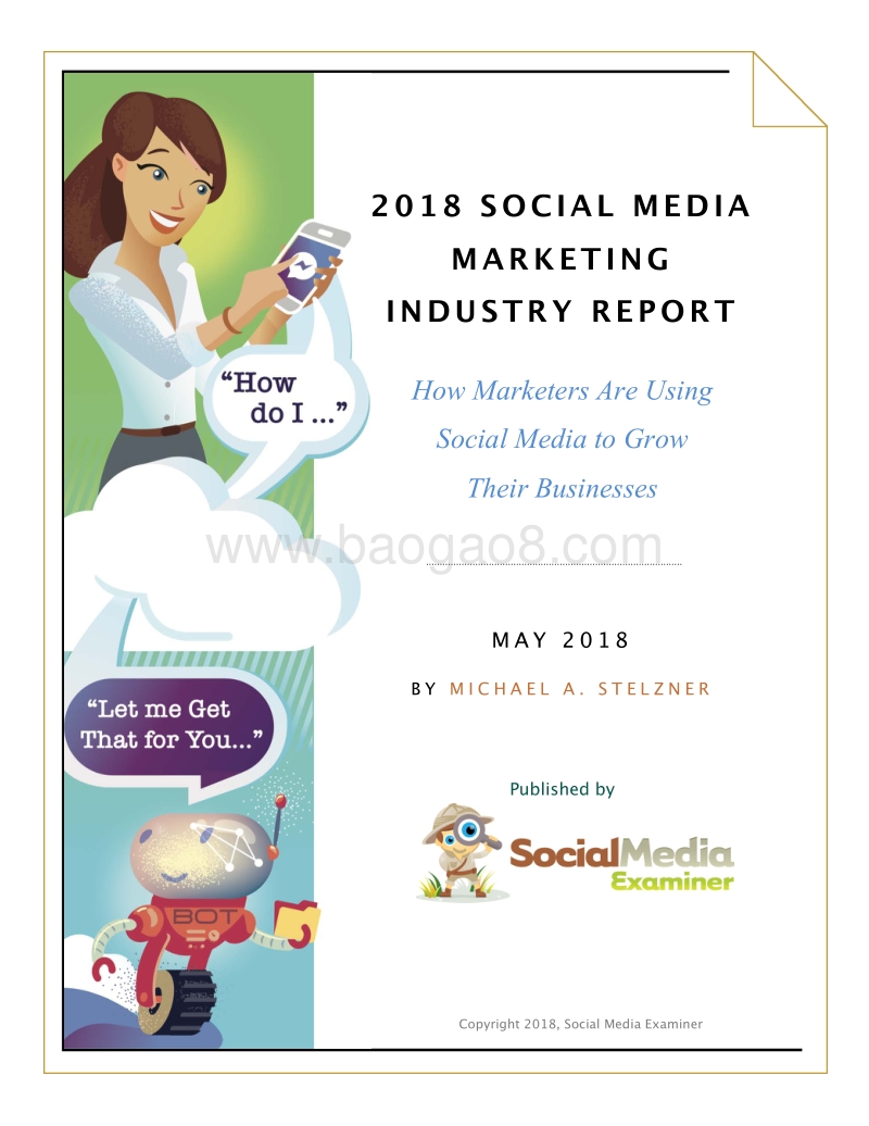 2018社交媒体营销行业报告（英文版）.pdf_第1页
