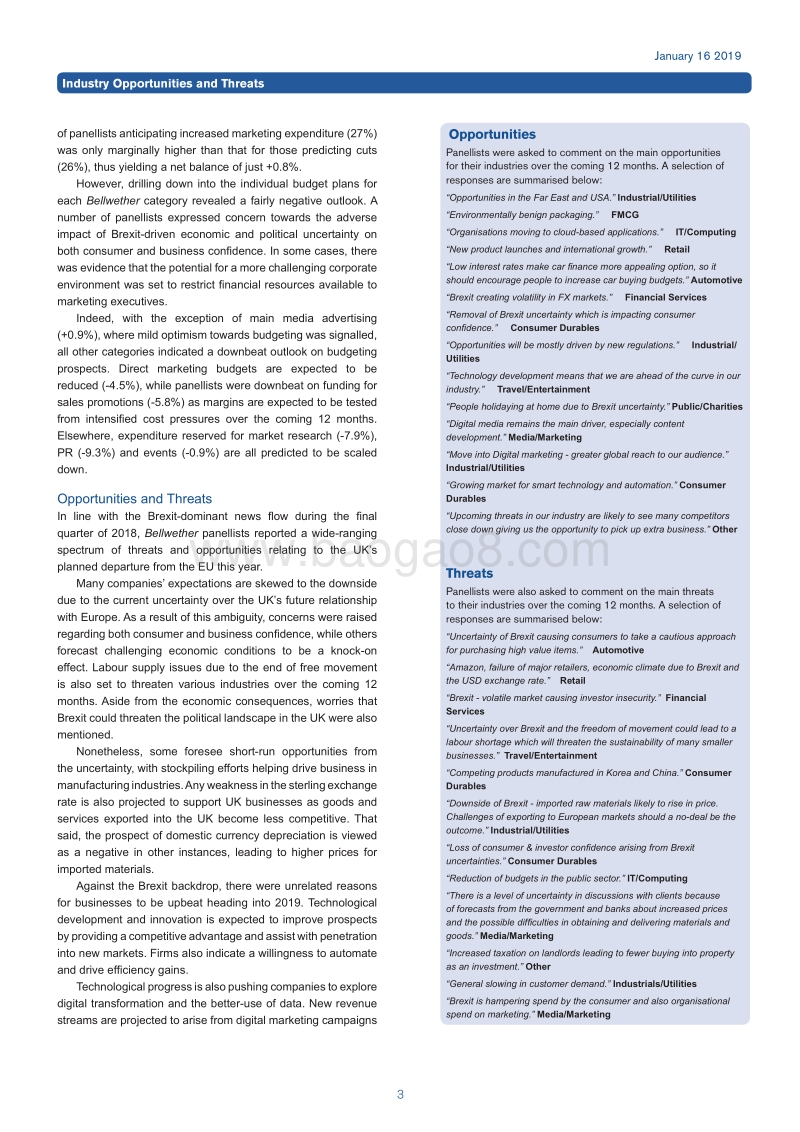 英国脱欧致2018年英国广告营销支出下降.pdf_第3页