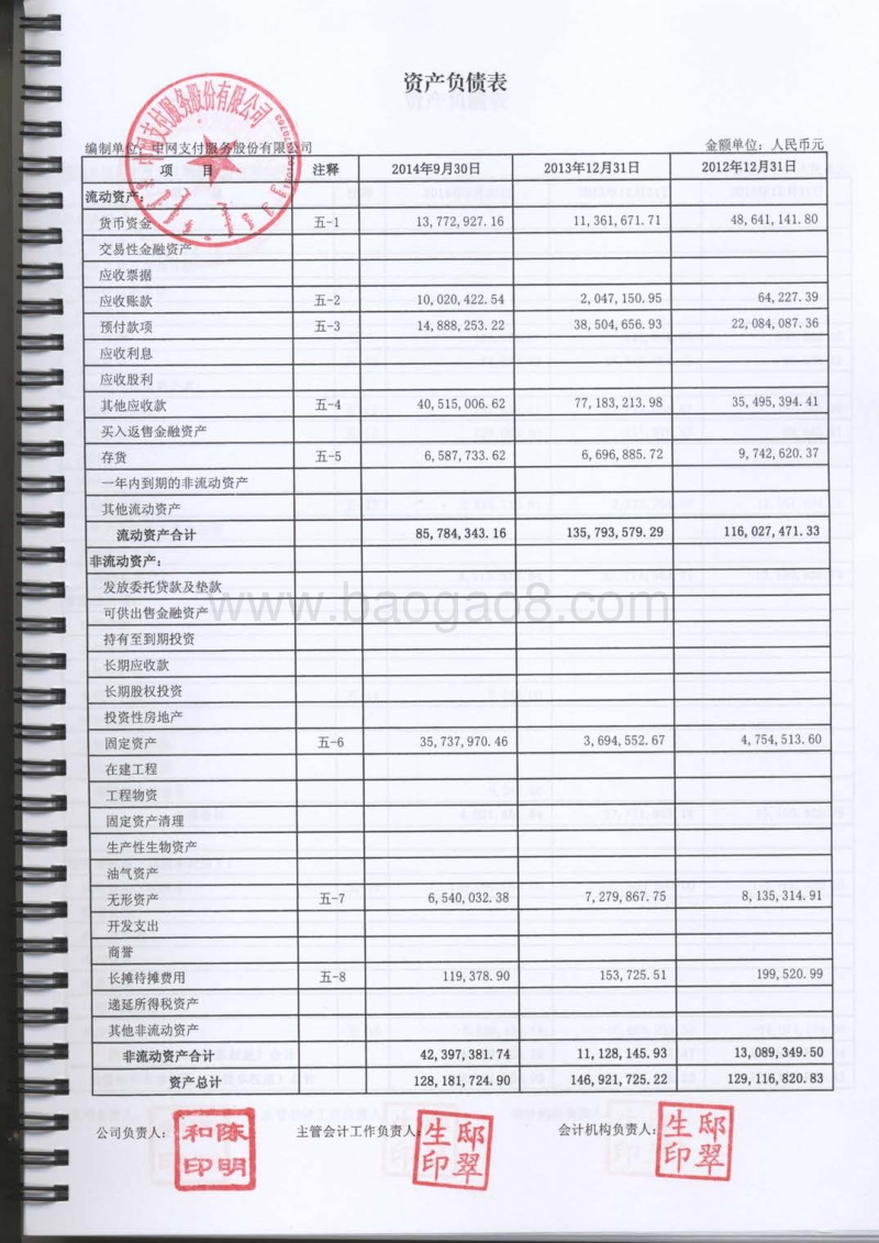 九恒星审计报告-20150318.pdf_第4页