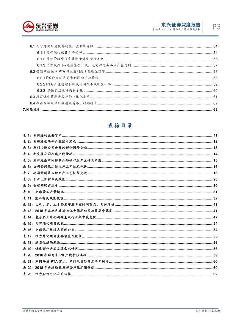 基础化工行业2019年策略报告：精细化工迎来布局良机.pdf_第3页
