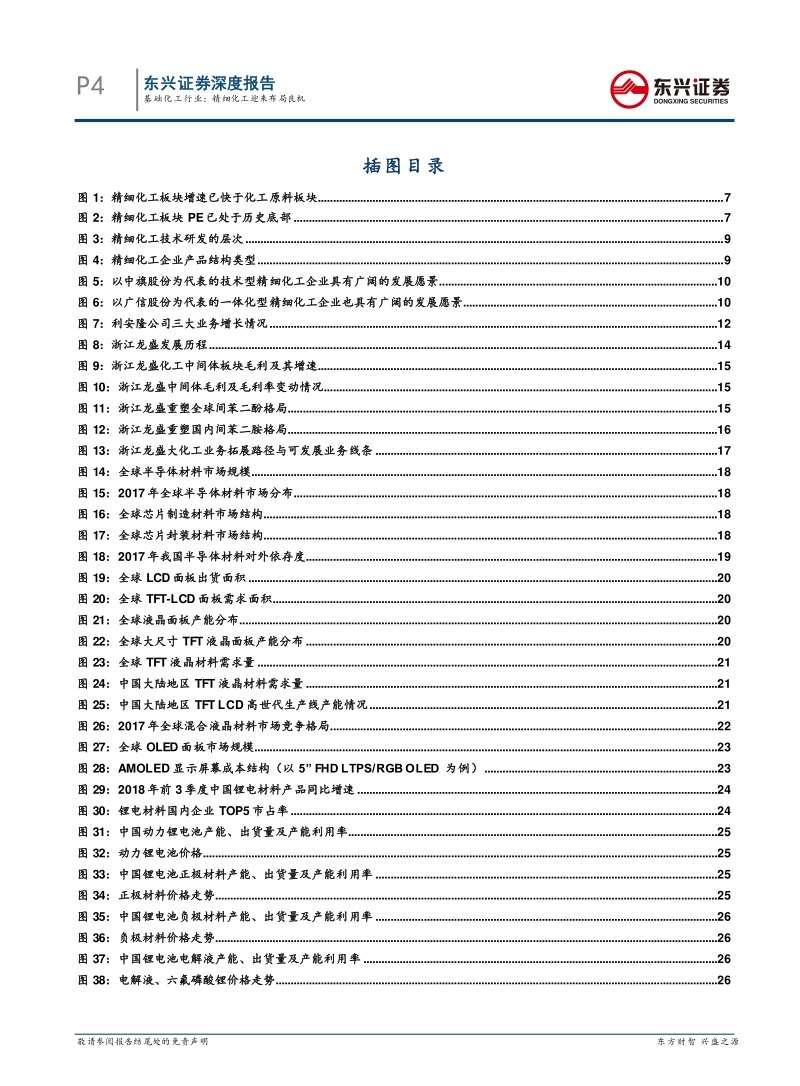 基础化工行业2019年策略报告：精细化工迎来布局良机.pdf_第4页