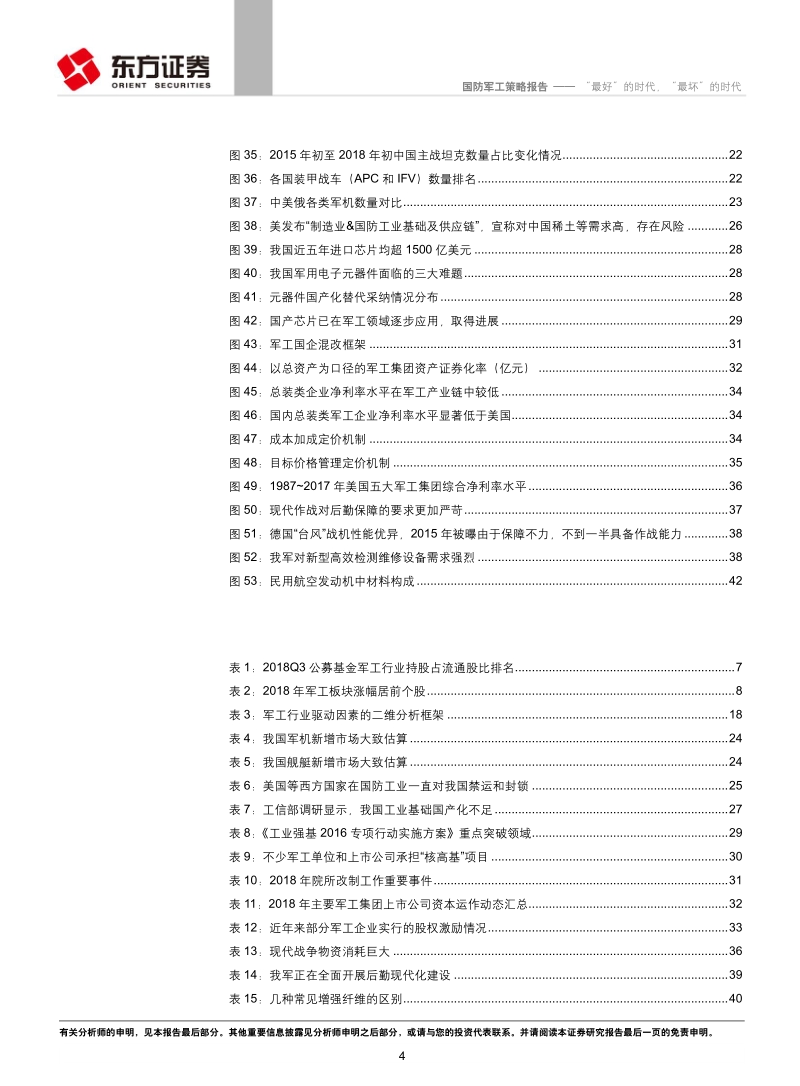 2019年军工行业策略报告：“最好”的时代，“最坏”的时代.pdf_第4页