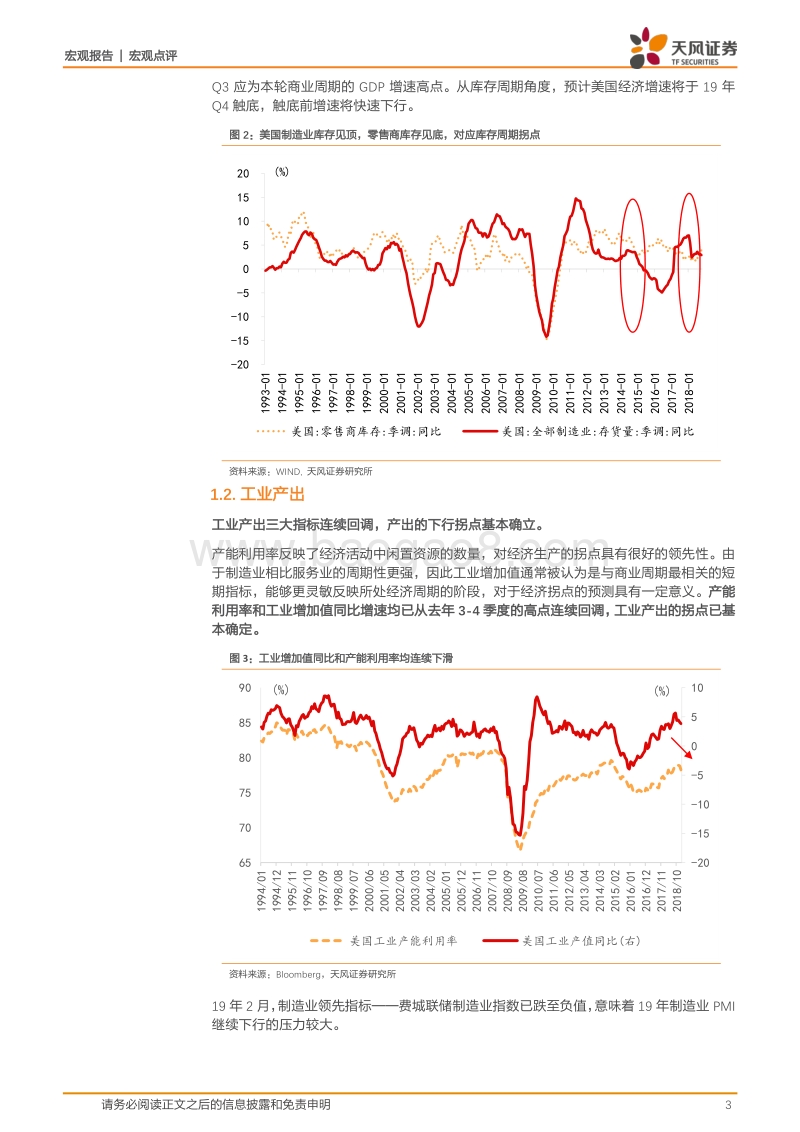 美国经济进入加速回落阶段：几个维度看年初以来的美国经济.pdf_第3页