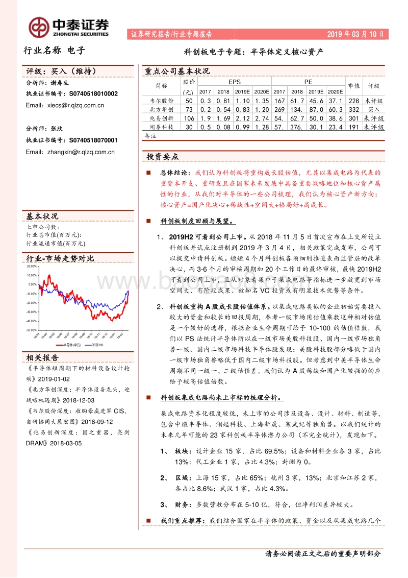 科创板电子专题：半导体定义核心资产.pdf_第1页