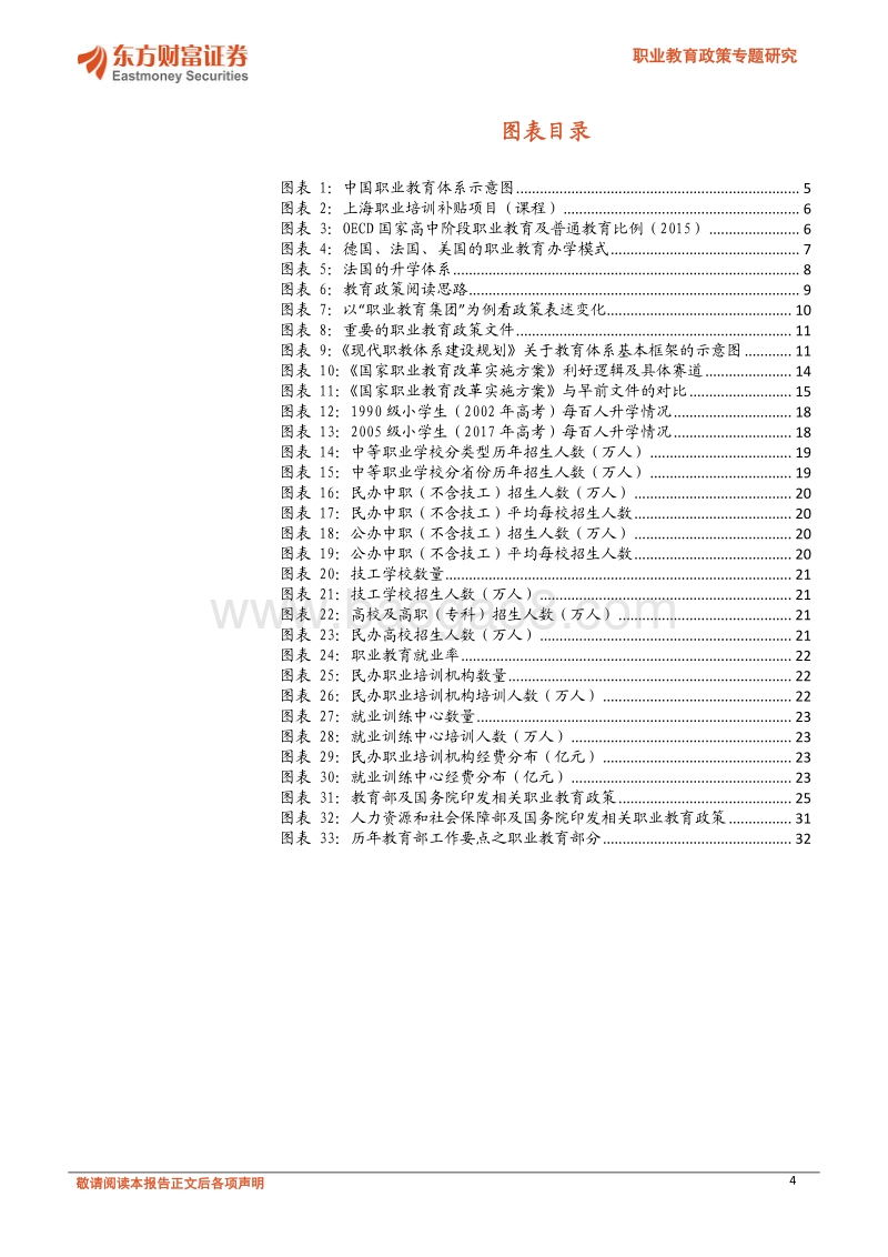 职业教育政策专题研究：政策频发释放利好，职业教育迎来改革机遇.pdf_第4页