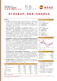 香飘飘：果汁茶放量在即，重视第一阶段投资机会.pdf
