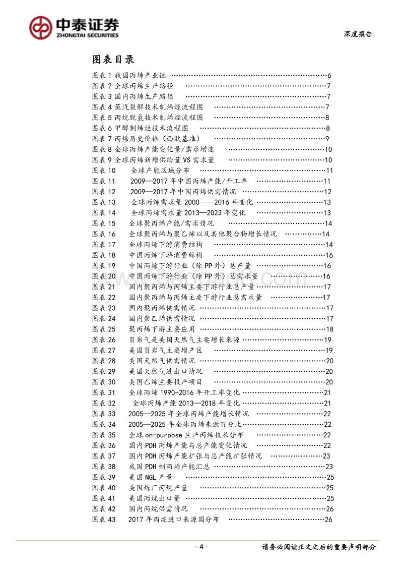 丙烯行业深度报告：景气周期有望持续，中国PDH快速崛起.pdf_第4页