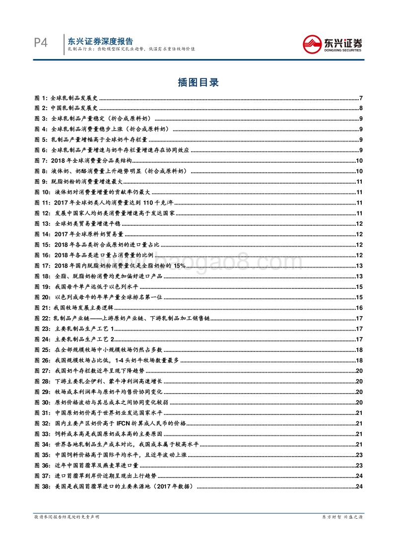 乳制品行业三部曲之一：上游篇：齿轮模型探究乳业趋势，低温需求重估牧场价值.pdf_第4页
