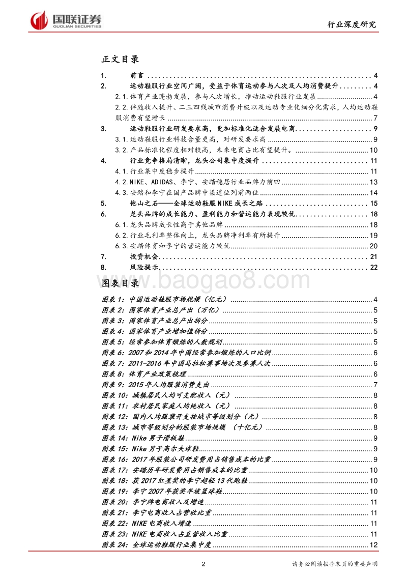 健身潮和消费升级推动国内运动鞋服行业持续向好.pdf_第2页