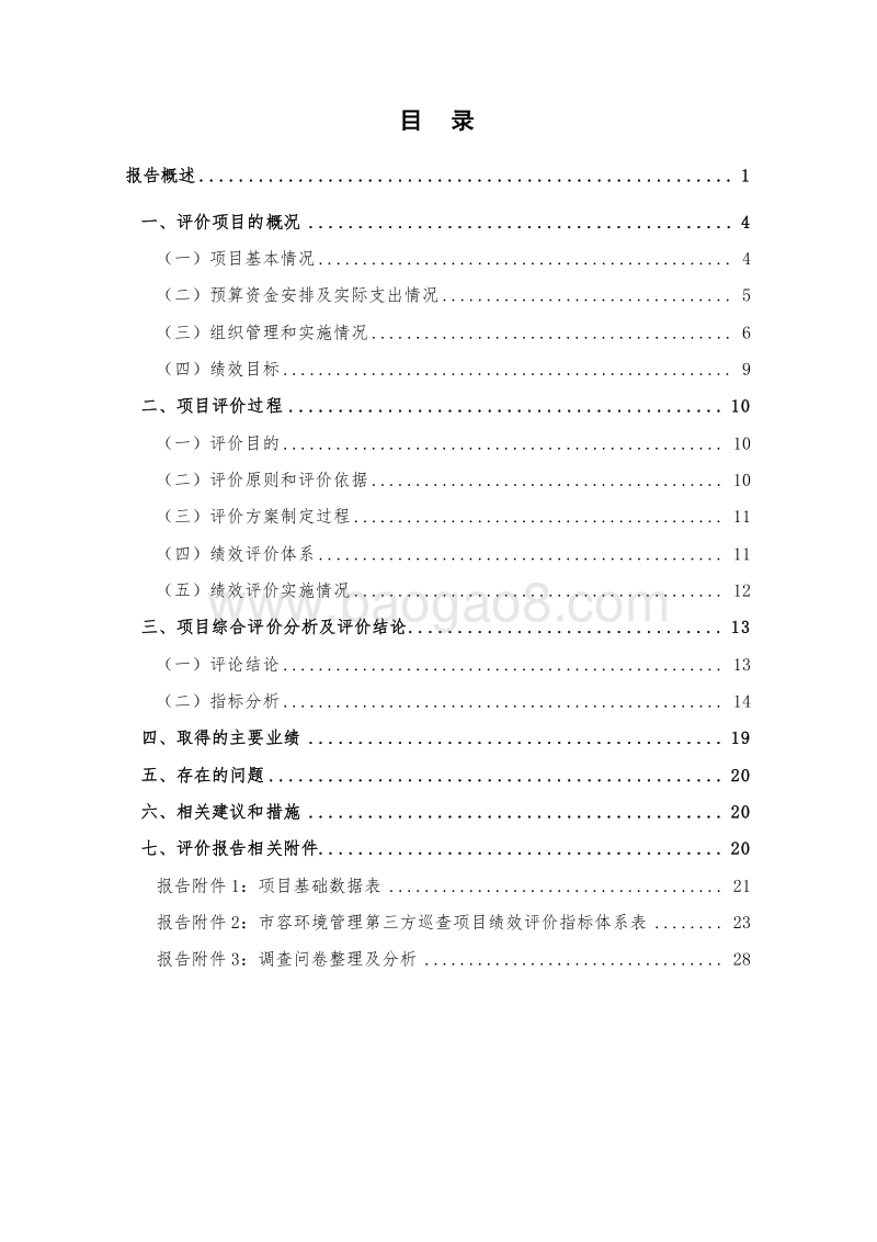 XX新区潍坊新村街道办事处2017年度市容环境管理第三方巡查项目绩效评价报告.doc_第3页