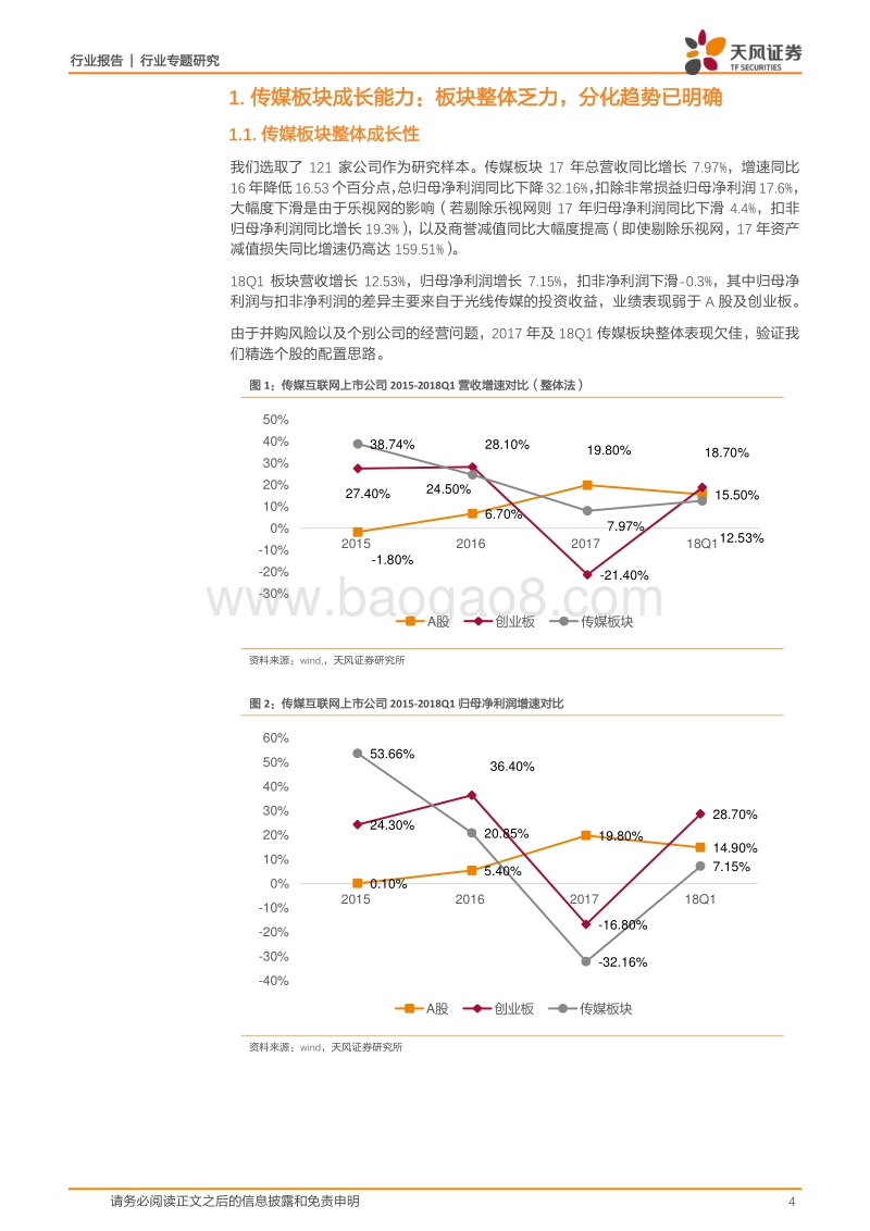 传媒行业专题研究：传媒板块分化已然明显，选对赛道，坚守价值.pdf_第4页