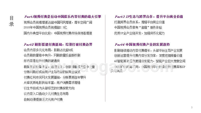 2018-2019中国视频内容付费产业分析报告.pptx_第3页