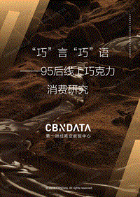 95后线上巧克力消费研究.pdf