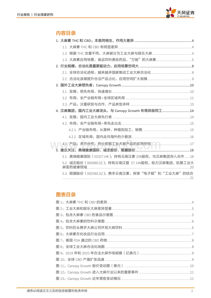 工业大麻行业深度系列之二：对比国外龙头，谁是中国的工业大麻产业领导者？.pdf_第2页