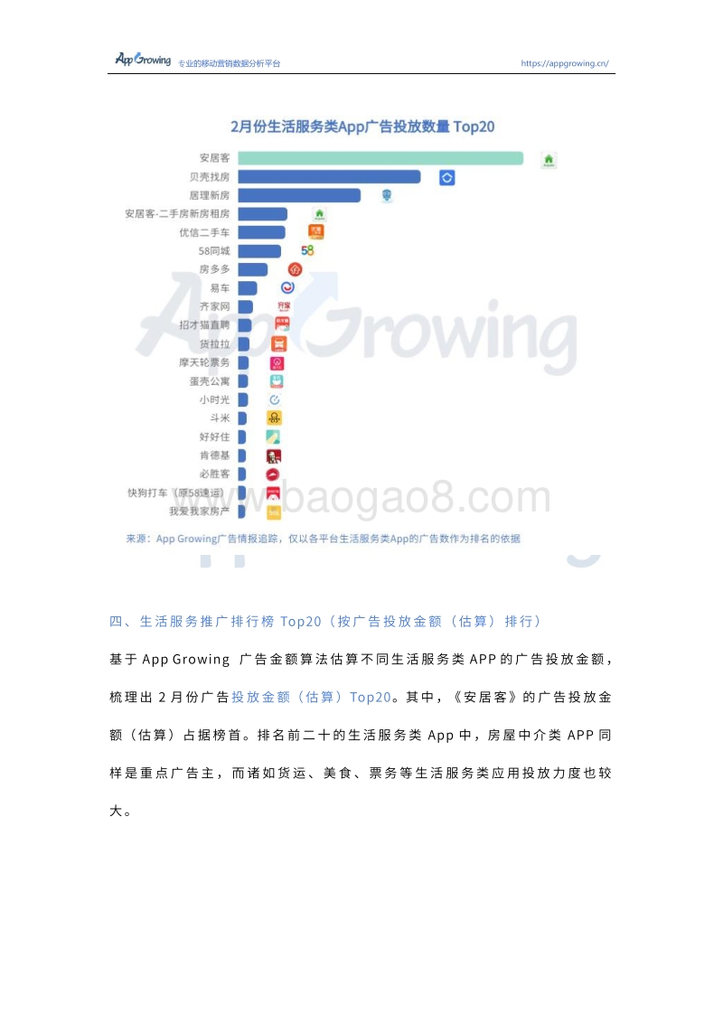 2019年2月份生活服务行业移动广告投放分析.pdf_第4页