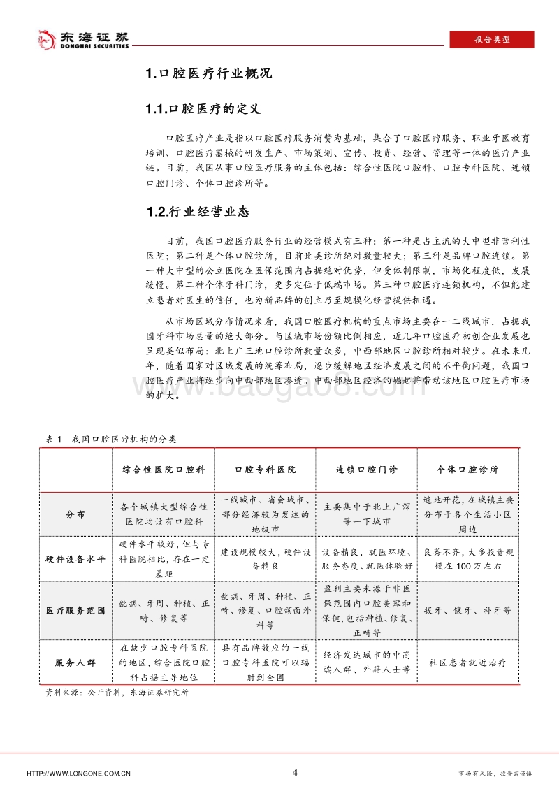 口腔医疗服务行业深度报告：市场需求持续上升，品牌连锁快速扩张.pdf_第4页