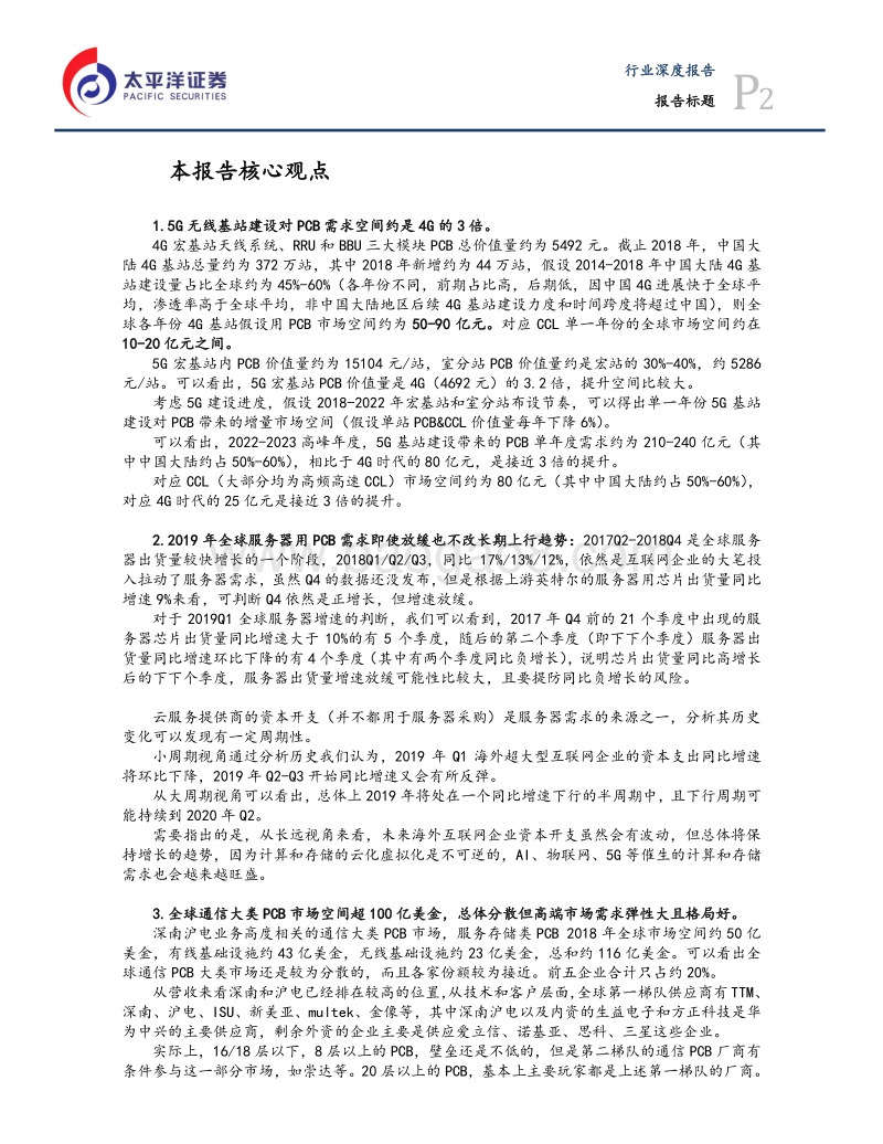 5G系列报告之PCB篇：新世代通信浪潮之基.pdf_第2页