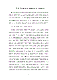 2018保险公司社会治安综合治理工作总结.docx
