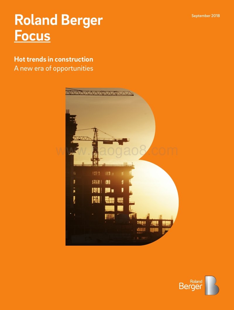 建筑业的热门趋势：新的机遇时代（英文版）.pdf_第1页