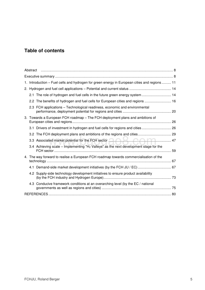 欧洲城市和地区燃料电池和氢应用商业案例开发研究（英文版）.pdf_第5页